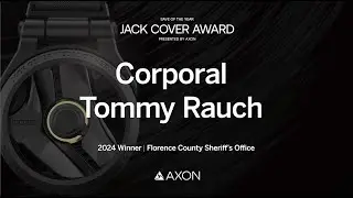 2024 Jack Cover "Save of the Year" Award Winner: Corporal Tommy Rauch