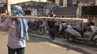 Walk out of dev Ganga guest house