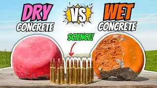 Dry Pour Concrete vs Bullet