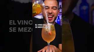 🍹 ¡COCTEL CON VINO ROSADO Y FRUTAS! / Mentor joglan #bartender