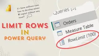 Limit Rows Dynamically in Power Query – Simple & Powerful Trick