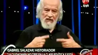 Historiador Gabriel Salazar en Tolerancia Cero.(1)