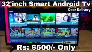 Smart Android Tv - 32 inch | Full Unboxing & Future Review | Best Budget Smart Tv | SAI & ORANGE TV