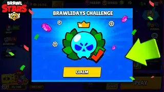 BRAWLIDAYS CHALLENGE + FREE REWARDS | Brawl Stars Quests