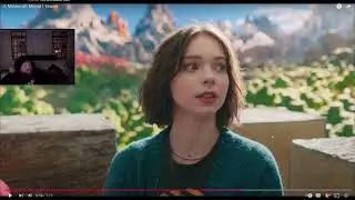 CaseOh reacts To ( A Minecraft  Movie Trailer)