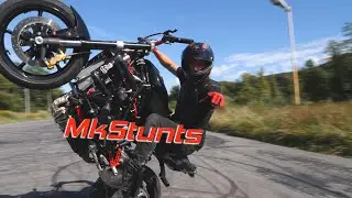 MkStunts | Triumph Street Triple | Stunt performance