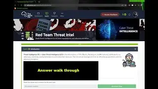 TRYHACKME Red Team Threat Intel
