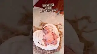 how to pose a baby is a big prop 
