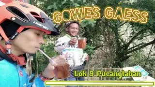Sensasi meluncur GOWES LOK 9 - PUCANGLABAN  ll Gowes Anti Gabutt