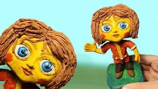 Как слепить ДОМОВЁНКА КУЗЮ из пластилина!!! - ЛЕПИМ ВСЁ