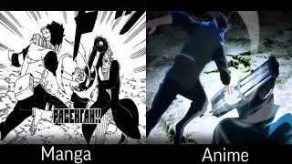 Boruto anime vs manga comparison | Boruto: Naruto Next Generations
