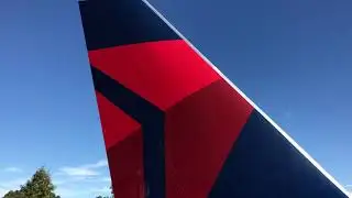 Delta Vertical Stabilizer Tail Boeing 757-200