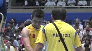 [HD] Final - MS - LEE Chong We vs HU Yun - 2014 Yonex Japan Open MetLife BWF World Superseries