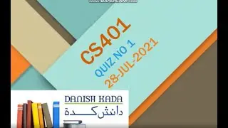 Cs401 Computer Architecture & Assembly Language Programming Quiz No 1