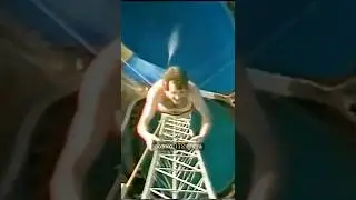 He was the first to jump from a 52-meter platform. Rick Winters