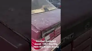 Found Another Junkyard Jewel - a British Acura