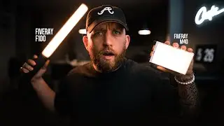 Zhiyun Made My NEW Favorite LIGHT! (Zhiyun F100 & M40)