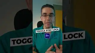 اوبشن مهم جدا في التايم لاين الخاص بأدوبي بريمير برو || Toggle Sync Lock Premiere Pro