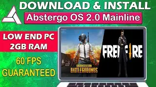 How To Install Abstergo OS 2.0 Mainline on a Low End PC | 2GB Ram | Easy Method