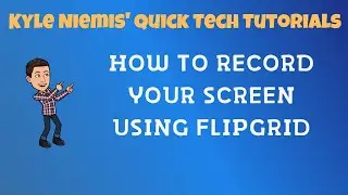 How to record your screen using Flipgrid