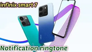 How To Change Notification Ringtone InInfinix Smart 7,Infinix Smart 7  Mein Notification Ringtone