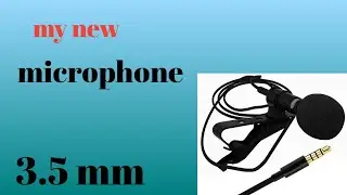 my new Microphone-030 MEZIRE 3.5mm / Viveks Tech /Viveks Tech
