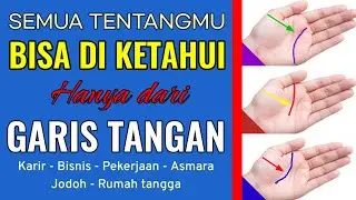 Kamu Wajib Tau Arti Garis Tangan Ini || MASA DEPANMU ADA DI SINI❗