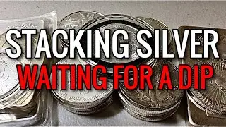 Stacking Silver but Waiting for Spot Price to Dip