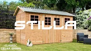 Stilla Classic Cedar Sheds