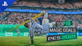 PES 2021-TOP 10 MAGIC GOALS |2024 | PS5 Gameplay | PESMAGIC
