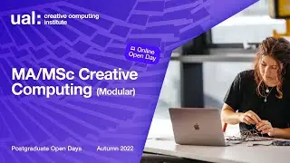 CCI Online Open Day: MA/MSc Computing and Creative Industry (Modular)