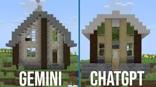 I Tested 3 AI's-Who Builds the Best Minecraft House?