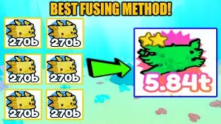 NEW *BEST* FUSING METHOD! CHEAPEST/FASTEST WAY TO GET RAINBOW ASTRAL AXOLOTL | Pet Simulator X