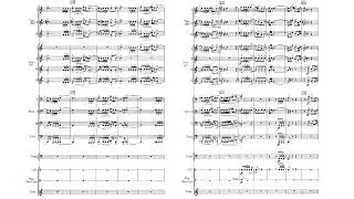 [Miklós Rózsa] Festive Flourish for Brass and Percussion (Score-Video)