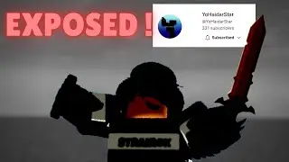 This YouTuber Got Exposed… (Roblox Bedwars)