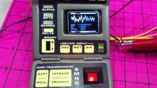 Star Trek TNG & Voyager "Hero" Mark VII "LCD" Science Tricorder