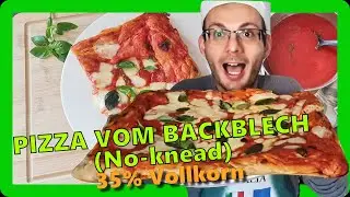 Pizza vom Backblech aus deinem Haushaltsbackofen