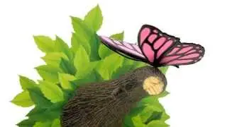 3dLightFx - Mariposa rosa