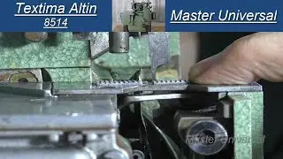 Как отрегулировать длину стежка и дифференциал на оверлоке Textima Altin 8514. Ч.6. Видео № 803.