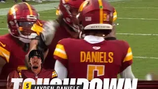 Jayden Daniels Gets First Career NFL Touchdown vs Buccaneers | NFL 2024