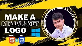 How to make a Microsoft logo with html css ||