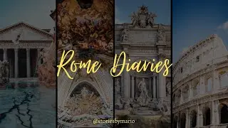 ROME Travel Vlog | Italy | Stories by Mario