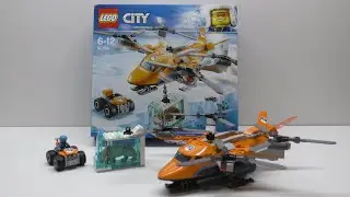 Обзор конструктора LEGO City Arctic Expedition Арктический вертолёт (60193)