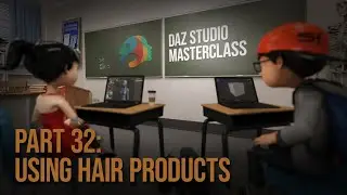 Using Hair Prop Products - Daz Masterclass #32