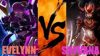 WE ARE CARRY! Let The Rivers Of Salt Flow! Season 9 Master Evelynn VS Shyvanna Jungle