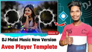 avee player template || dj malai music avee player template download 2023