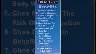 Ghee 10 Benefits