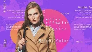 After Effects Template: Bright Colorful Opener