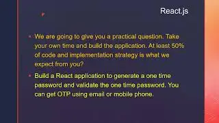 Capgemini React Interview Questions for 5 to 10 yrs exp  #react