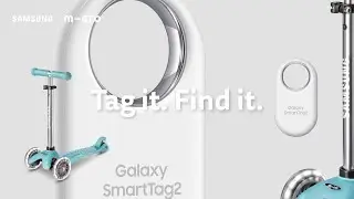 MICRO X SAMSUNG - Mini Micro Scooter with integrated Galaxy SmartTag2 | Family Adventure Awaits!